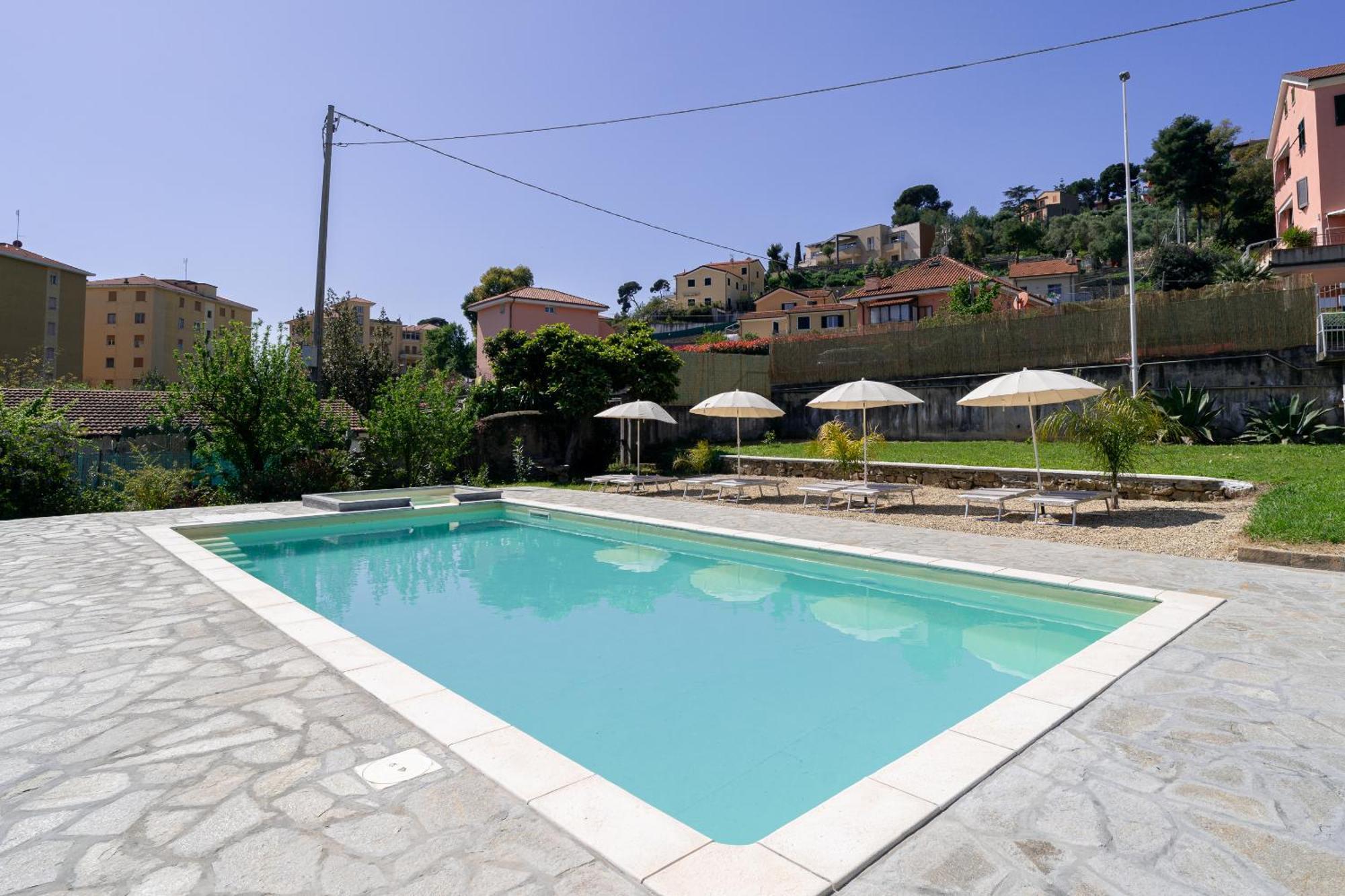 Il Gattino di Porto - apt 1 - Monolocale veranda piscina Imperia Esterno foto