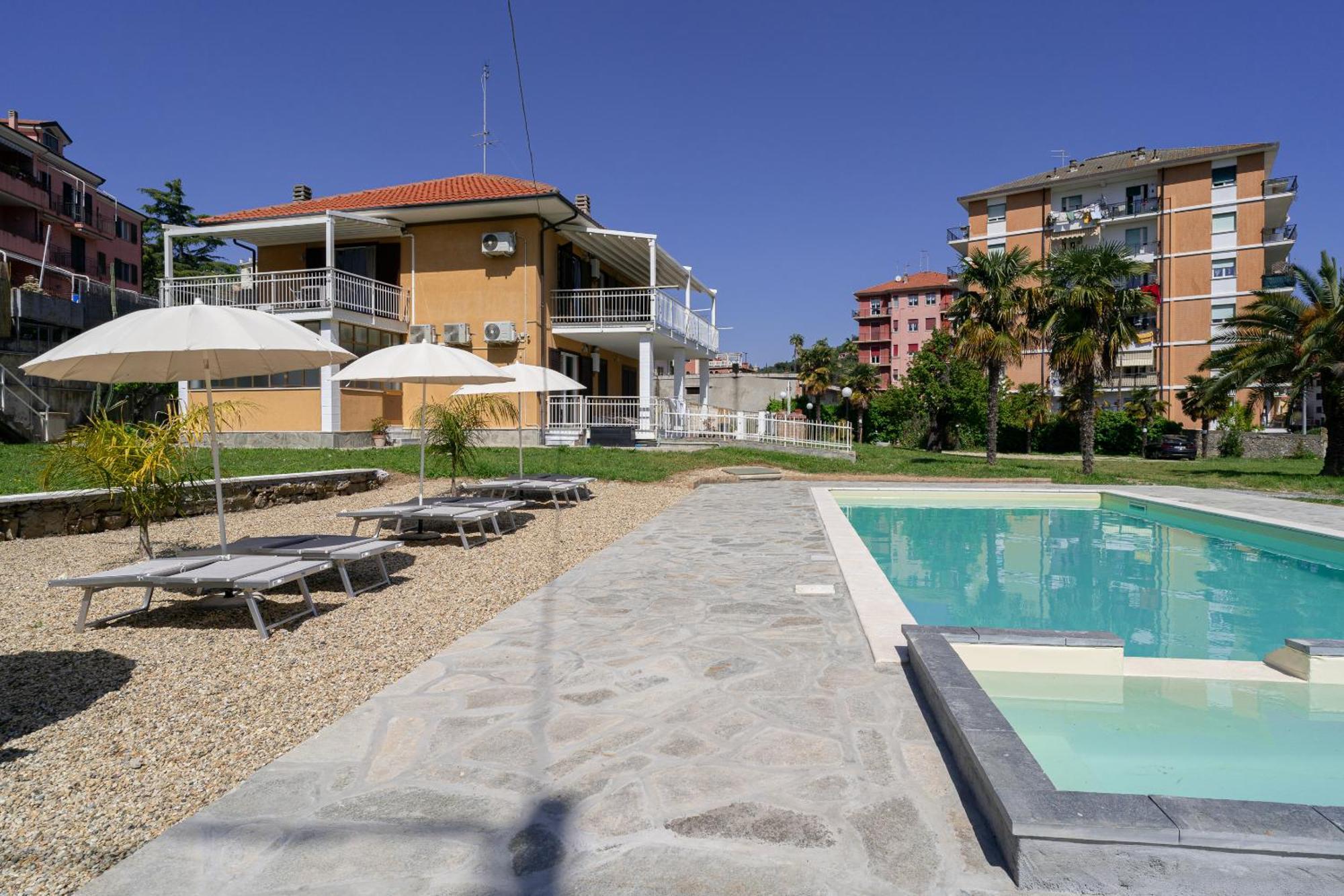 Il Gattino di Porto - apt 1 - Monolocale veranda piscina Imperia Esterno foto