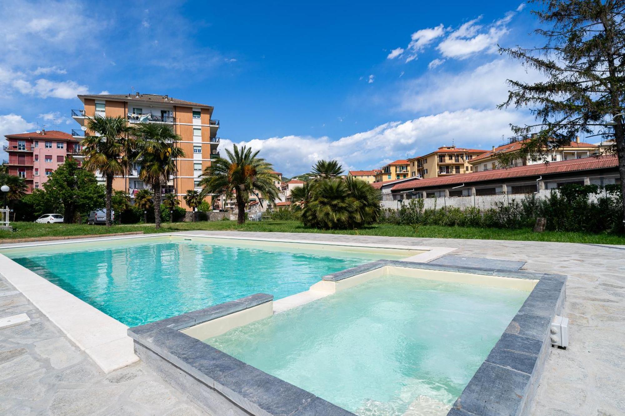 Il Gattino di Porto - apt 1 - Monolocale veranda piscina Imperia Esterno foto